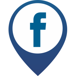 Autocollant Logo Réseau Social Facebook 3