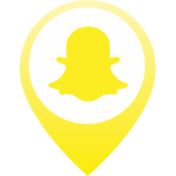 Autocollant Logo Réseau Social Snapchat 3