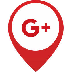 Autocollant Logo Réseau Social Google Plus 2