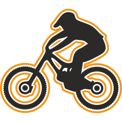 Autocollant Sport Vélo Trail 3