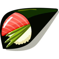 Autocollant Sushi 12