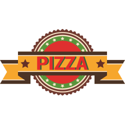 Autocollant Pizza Logo 5
