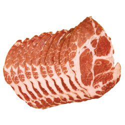 Autocollant Alimentation Charcuterie Jambon Cru