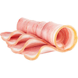 Autocollant Alimentation Charcuterie Jambon Blanc