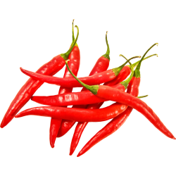 Autocollant Alimentation Légume Piment 2