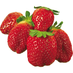Autocollant Alimentation Fruit Fraises 2