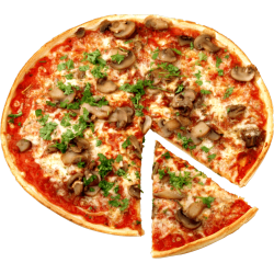 Autocollant Alimentation Pizza 5