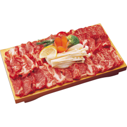 Autocollant Alimentation Charcuterie Plat