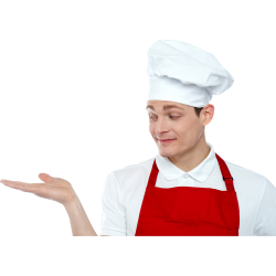 Autocollant Personne Cuisinier 2