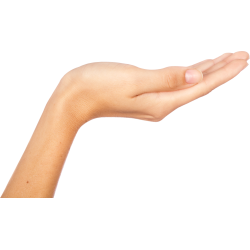 Autocollant Personne Signe Main 6