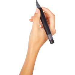 Autocollant Personne Main Stylo