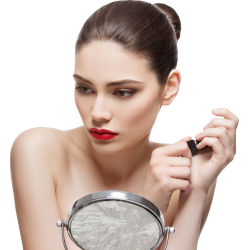 Autocollant Personne Femme Beauté Maquillage 10