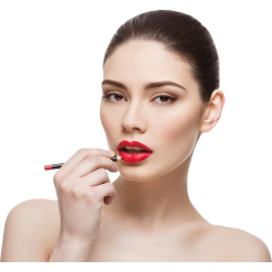 Autocollant Personne Femme Beauté Maquillage 12