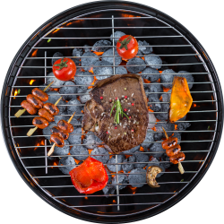 Autocollant Alimentation Barbecue 1