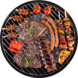 Autocollant Alimentation Barbecue 7