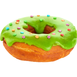 Autocollant Alimentation Gâteau Donuts