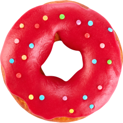 Autocollant Alimentation Gâteau Donuts 2