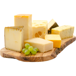 Autocollant Alimentation Fromage Plateau