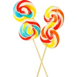 Autocollant Confiserie Sucette 2