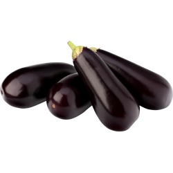 Autocollant Alimentation Aubergine Légume