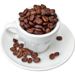 Autocollant Boisson Café Grain