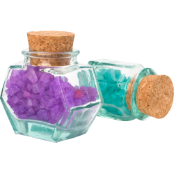 Autocollant Divers Décoration Fiole Pierre