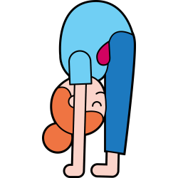 Autocollant Métier Yoga Position 6