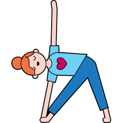 Autocollant Métier Yoga Position 8