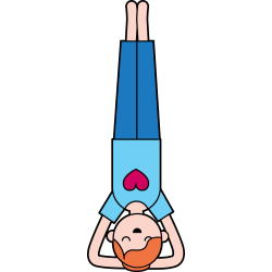 Autocollant Métier Yoga Position 9