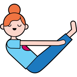 Autocollant Métier Yoga Position 10