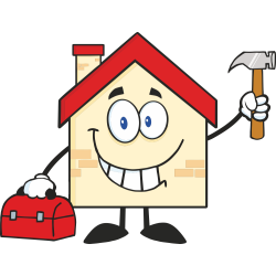 Autocollant Maison Mascotte