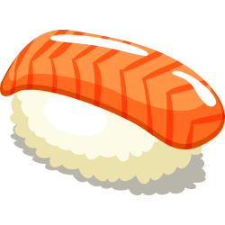 Autocollant Alimentation Japonais Sushi 3