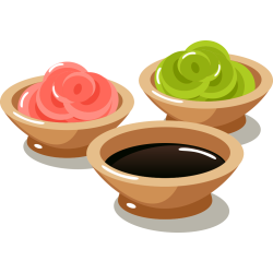 Autocollant Alimentation Japonais Sushi 14