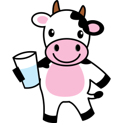 Autocollant Animaux Vache 4