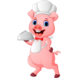 Autocollant Animaux Cochon 2