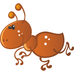 Autocollant Animaux Fourmi