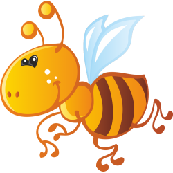 Autocollant Animaux Abeille