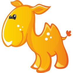 Autocollant Animaux Chameau