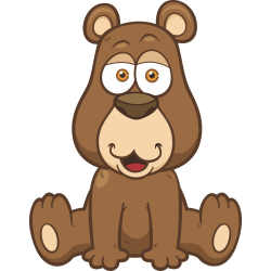 Autocollant Animaux Ours