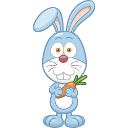 Autocollant Animaux Lapin