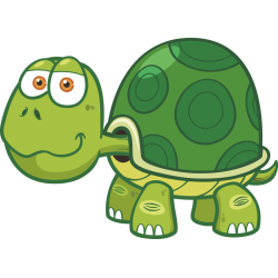 Autocollant Animaux Tortue 2