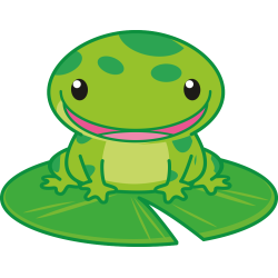 Autocollant Animaux Grenouille