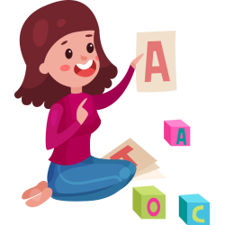 Autocollant Enfants Maîtresse Education