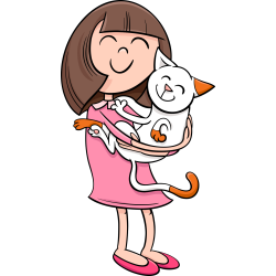 Autocollant Enfants Petite Fille 9