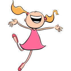 Autocollant Enfants Petite Fille 10