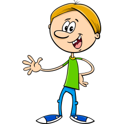 Autocollant Enfants Petit Garçon 4