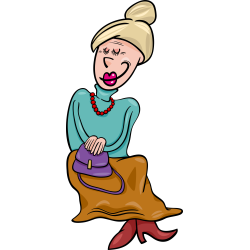 Autocollant Personnes âgées 4