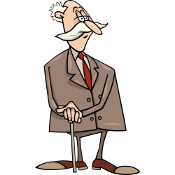 Autocollant Personnes âgées 6