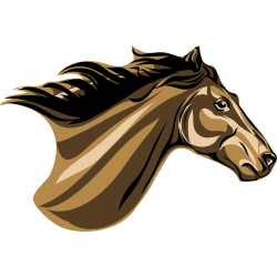 Autocollant Animaux Cheval 1