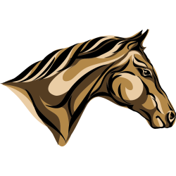 Autocollant Animaux Cheval 2